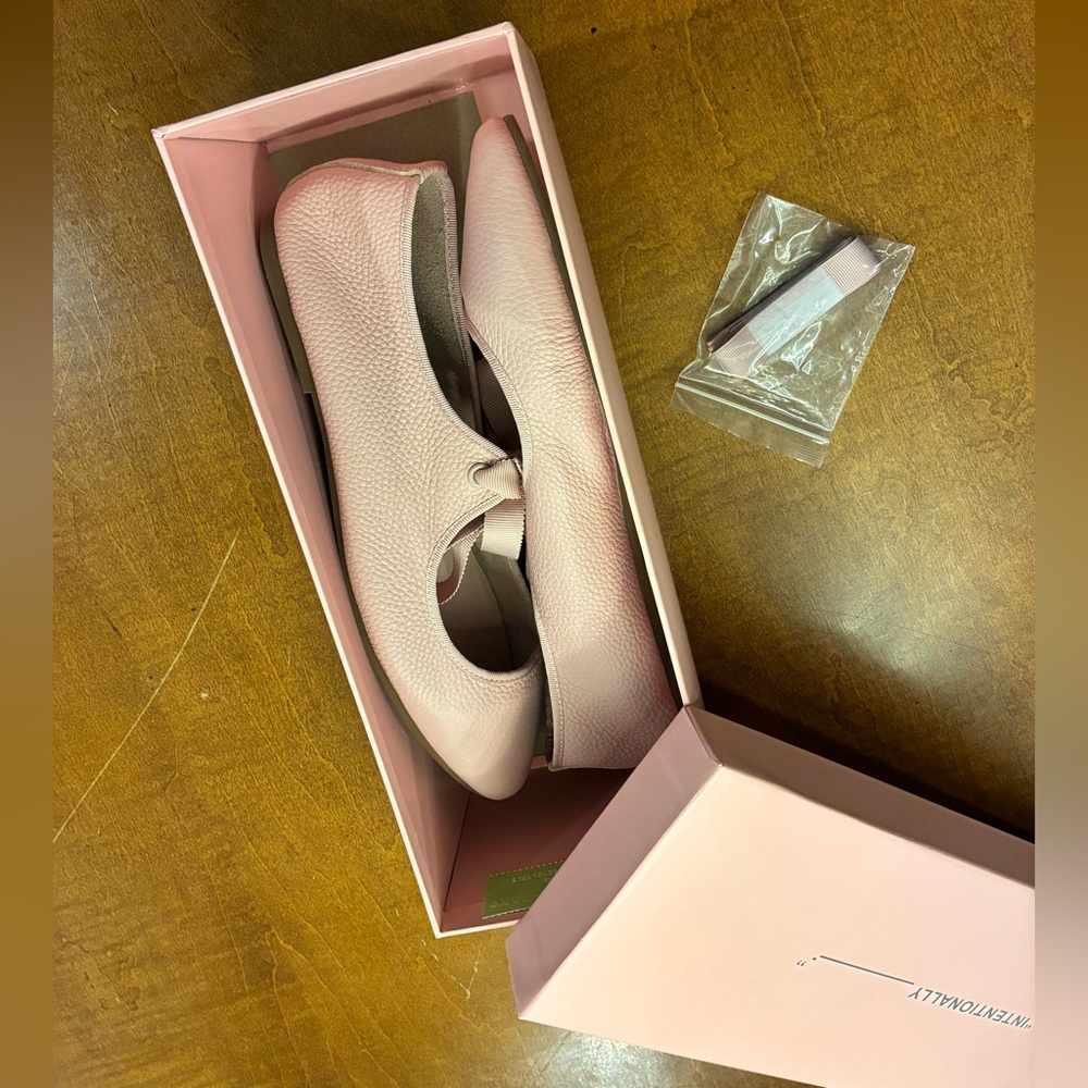 Intentionally Blank Valley Leather Flats in Blush size 9 - Picture 9 of 12